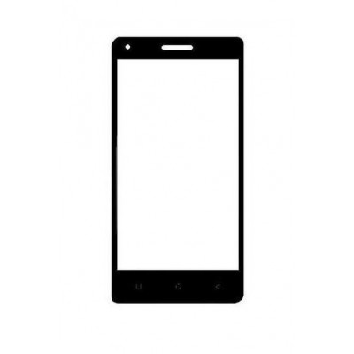 Replacement Front Glass For Zen Cinemax 1 Black By - Maxbhi.com