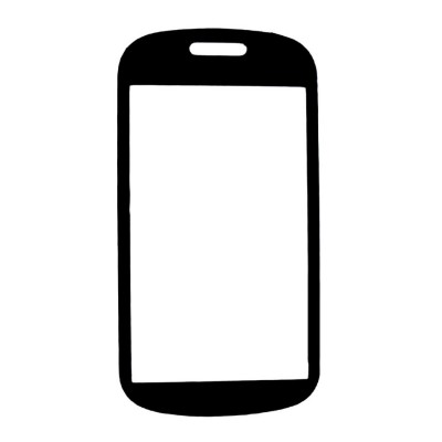 Replacement Front Glass For Lg Gt350 Blue By - Maxbhi.com