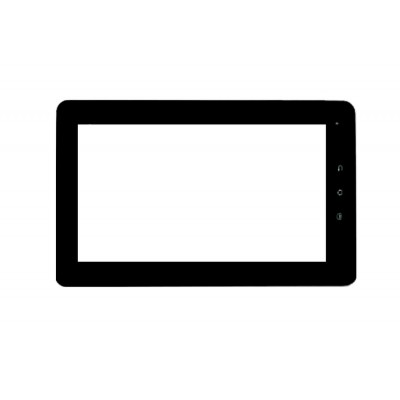 Replacement Front Glass For Maxtouuch 7 Inch Metallic Android 4.0 Tablet Pc Black Silver By - Maxbhi.com