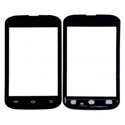 Replacement Front Glass For Micromax X853 Black By - Maxbhi Com