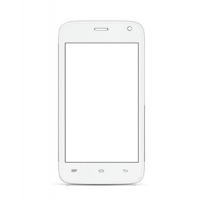 Replacement Front Glass For Obi Racoon S401 Black By - Maxbhi.com