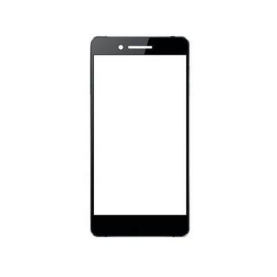 Replacement Front Glass For Oppo R1 R829t Black By - Maxbhi.com