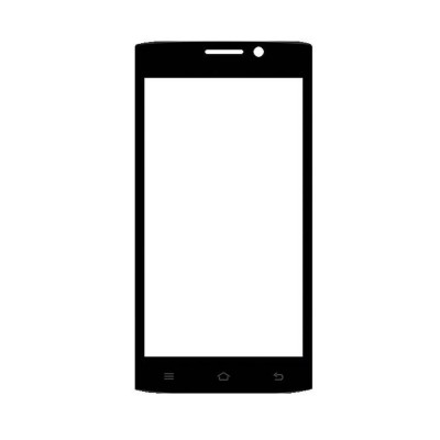Replacement Front Glass For Tmax Innocent I452 Black By - Maxbhi.com