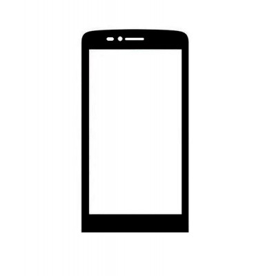 Replacement Front Glass For Zen Ultrafone 506 Pro With Ubon White By - Maxbhi.com