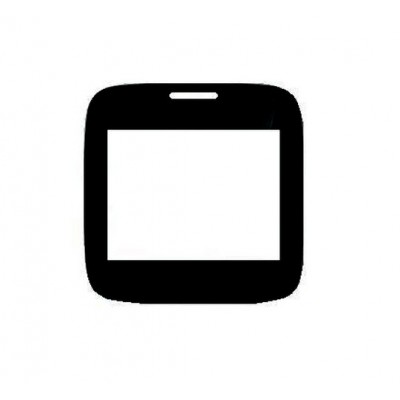 Replacement Front Glass For Zen Z90 Black By - Maxbhi.com