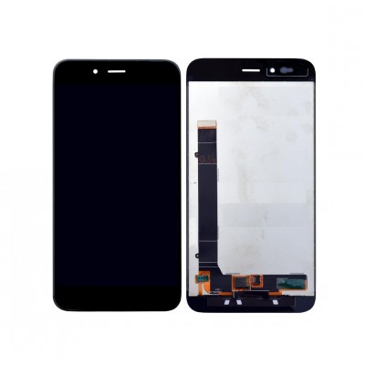 Lcd With Touch Screen For Xiaomi Mi A1 Black By - Maxbhi Com