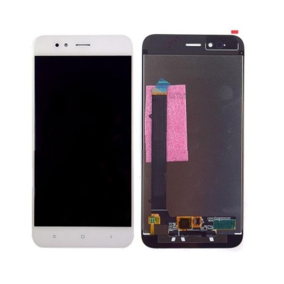 Lcd With Touch Screen For Xiaomi Mi A1 White By - Maxbhi Com