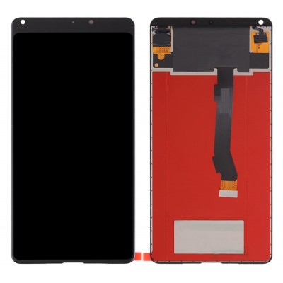 Lcd With Touch Screen For Xiaomi Mi Mix 2 256gb Black By - Maxbhi Com