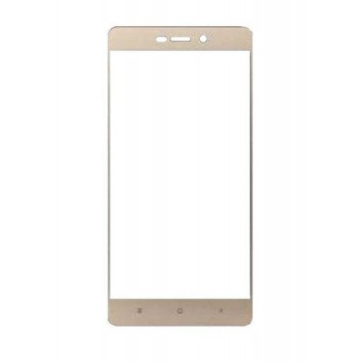 Replacement Front Glass For Xiaomi Redmi 3a Gold By - Maxbhi.com
