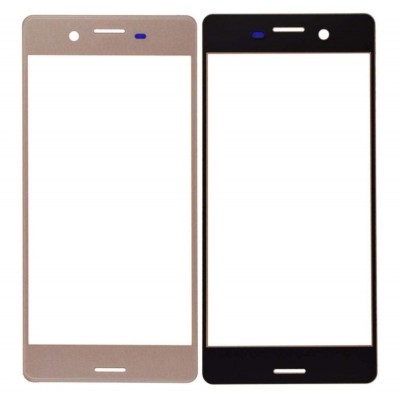Replacement Front Glass For Sony Xperia X Rose Gold By - Maxbhi Com
