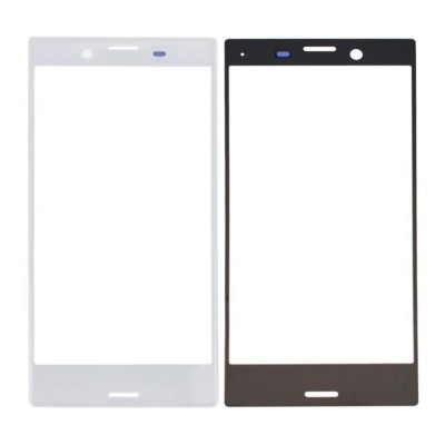 Replacement Front Glass For Sony Xperia X White By - Maxbhi Com