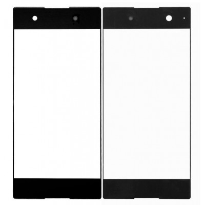 Replacement Front Glass For Sony Xperia Xa1 Black By - Maxbhi Com