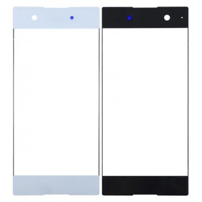 Replacement Front Glass For Sony Xperia Xa1 White By - Maxbhi Com