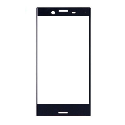 Replacement Front Glass For Sony Xperia Xz Compact Black By - Maxbhi.com