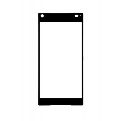 Replacement Front Glass For Sony Xperia Z5 Compact Yellow By - Maxbhi.com