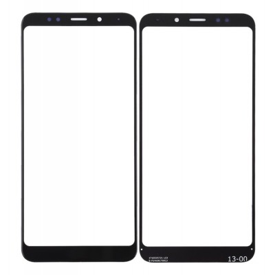 Replacement Front Glass For Xiaomi Redmi Note 5 Plus Black By - Maxbhi Com