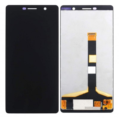 Lcd With Touch Screen For Nokia 7 Plus White By - Maxbhi Com