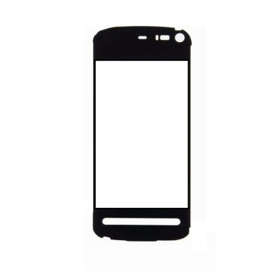 Replacement Front Glass For Nokia 5800w Black By - Maxbhi.com