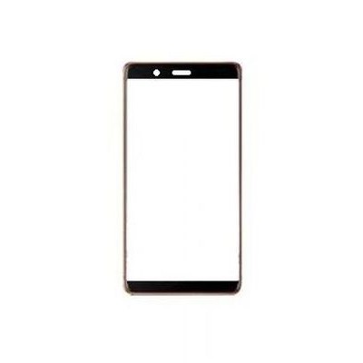 Replacement Front Glass For Nokia 9 Black By - Maxbhi.com