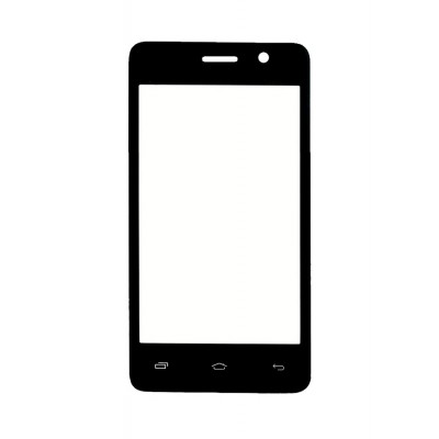 Replacement Front Glass For Micromax Bolt Q326 Plus Grey By - Maxbhi.com
