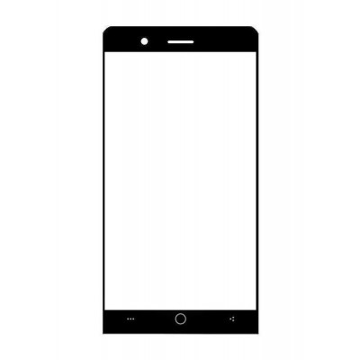 Replacement Front Glass For Micromax Bolt Q381 White By - Maxbhi.com