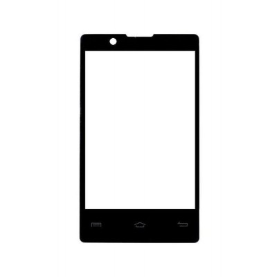 Replacement Front Glass For Micromax Bolt S303 Black By - Maxbhi.com