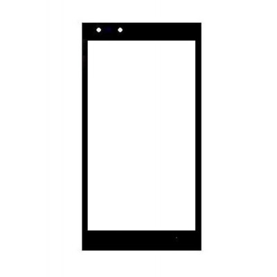 Replacement Front Glass For Micromax Canvas Fire 4g White By - Maxbhi.com