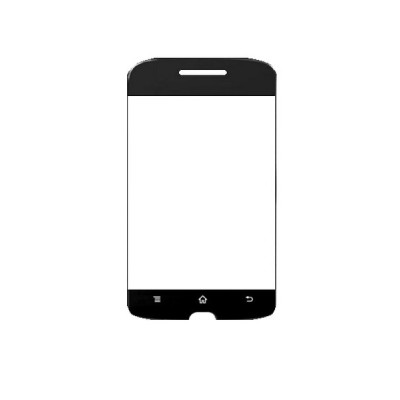 Replacement Front Glass For Micromax X660 White By - Maxbhi.com