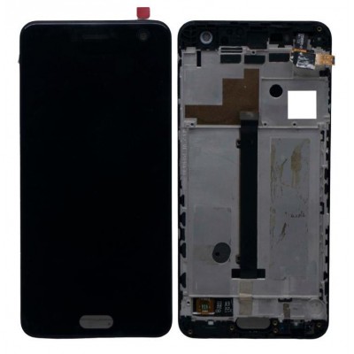 Lcd With Touch Screen For Micromax Evok Note Black By - Maxbhi Com