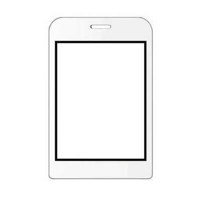 Replacement Front Glass For Micromax A50 White By - Maxbhi.com
