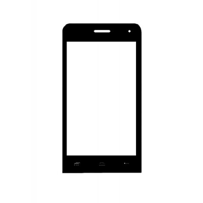 Replacement Front Glass For Micromax Bolt Q325 Blue By - Maxbhi.com