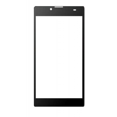 Replacement Front Glass For Micromax Canvas Amaze 4g Black By - Maxbhi.com