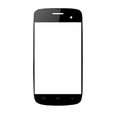 Replacement Front Glass For Micromax Canvas Engage Black By - Maxbhi.com