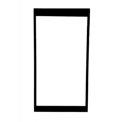 Replacement Front Glass For Micromax Canvas Fire 4g Plus White By - Maxbhi.com