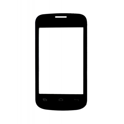 Replacement Front Glass For Micromax Canvas X353 White By - Maxbhi.com