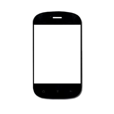 Replacement Front Glass For Micromax X454 Black By - Maxbhi.com