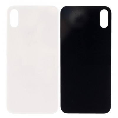 Back Panel Cover For Apple Iphone X Silver - Maxbhi Com