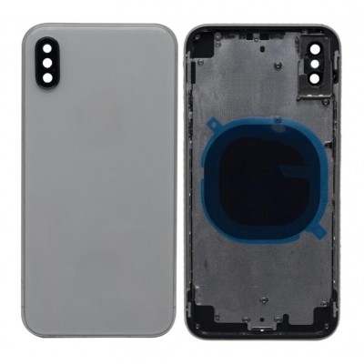 Full Body Housing For Apple Iphone X Silver - Maxbhi Com