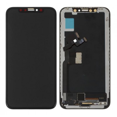 Lcd With Touch Screen For Apple Iphone X Black By - Maxbhi Com
