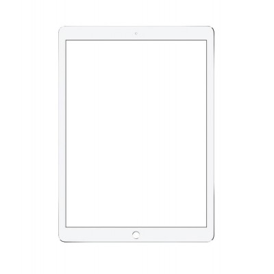 Replacement Front Glass For Apple Ipad Pro 10.5 2017 Wifi 512gb White By - Maxbhi.com
