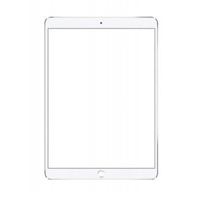 Replacement Front Glass For Apple Ipad Pro 10.5 2017 Wifi Cellular 256gb Silver By - Maxbhi.com