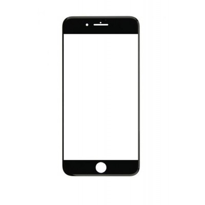 Replacement Front Glass For Apple Iphone 7s Plus Black By - Maxbhi.com