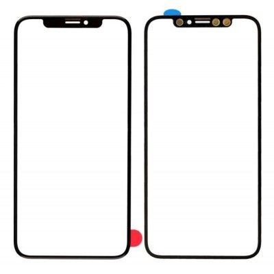 Replacement Front Glass For Apple Iphone X Grey By - Maxbhi Com