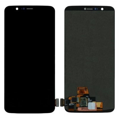 Lcd With Touch Screen For Oneplus 5t White By - Maxbhi Com