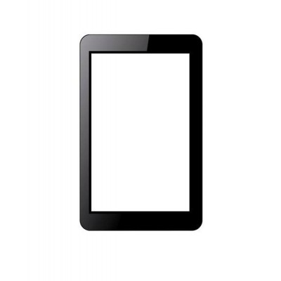 Replacement Front Glass For Lava M Tab Black By - Maxbhi.com
