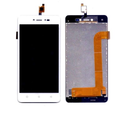Lcd With Touch Screen For Lava Z60 Gold By - Maxbhi Com