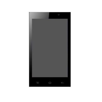 LCD with Touch Screen for Lyf Flame 3 White