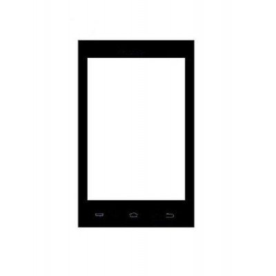 Replacement Front Glass For Lava 3g 415 Black By - Maxbhi.com