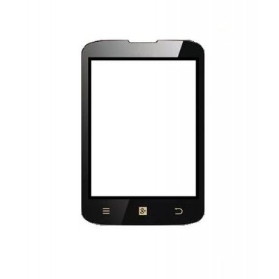Replacement Front Glass For Lava Discover 124 Black By - Maxbhi.com