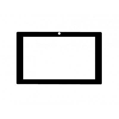 Replacement Front Glass For Lava Etab Z7h Grey By - Maxbhi.com